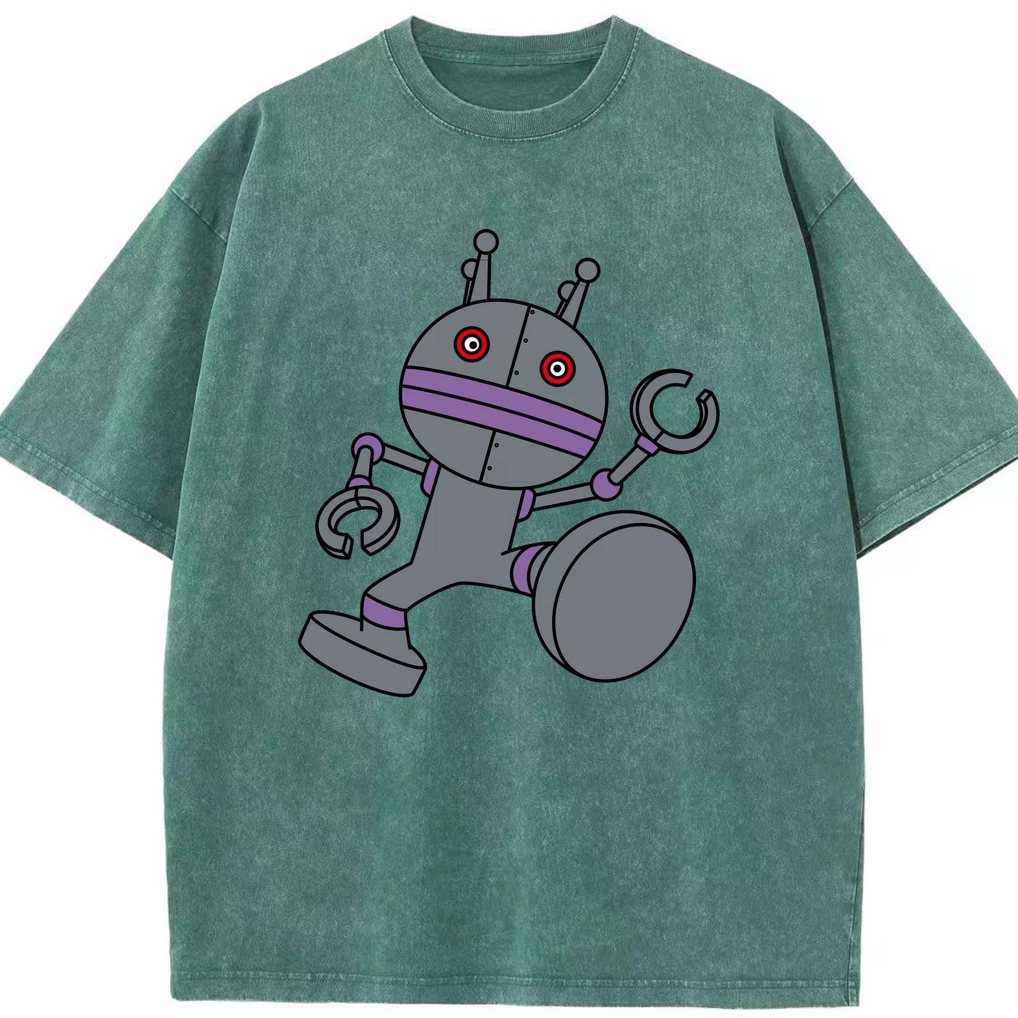 （画像用） アンパンマン Anpanman 綿100% ヴィンテージ風 半袖Tシャツ（フロントプリント）